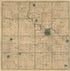 Township and Sectional Pocket Map of Marshall County, Iowa, Pocket Map of Marshall County, Iowa in 1896 by Relic Map Company