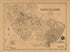 County of Pierce, Washington 1890 by Relic Map Company