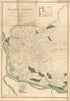 Map of Clarke County, Washington Territory : Compiled from the County Records, Rail Road Surveys, and Other Authentic Data 1888 by Relic Map Company