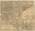 Map of Wayne County, Michigan : Exhibiting the Names of the Original Purchases and the Number of Acres In Each Tract Exception Regular Subdivisions of Perfect Sections Which Contain 40, 80, 130, 180, 200, 240, 280, & C Acres As the Case May Be 1855 by Relic Map Company