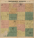Map of Jefferson County, Wisconsin in 1900 by Relic Map Company