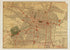 Mexico Tramways Company : Lines and Properties In Mexico City (Lines and Properties In Mexico City) 1910 by Relic Map Company