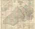 Map of Delaware County and the City of Philadelphia 1876 by Relic Map Company