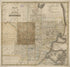 Map of the Surveyed Part of the Territory of Michigan On a Scale of 8 Miles to an Inch 1826 by Relic Map Company