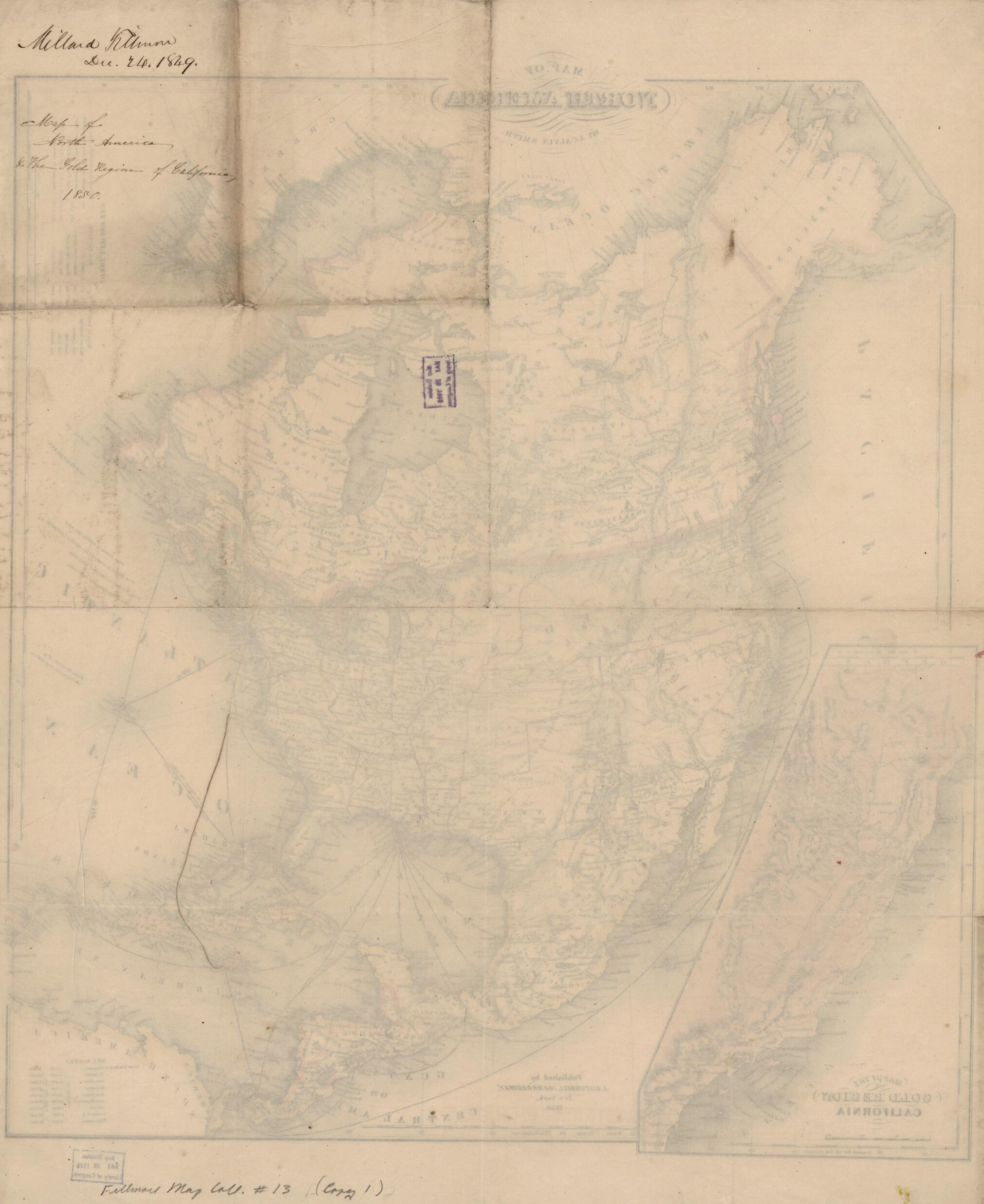 This old map of Map of North America from 1826 was created by J. Calvin (John Calvin) Smith in 1826