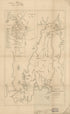 Road Map of the Island of Rhode Island Or Aquidneck 1849 by Relic Map Company