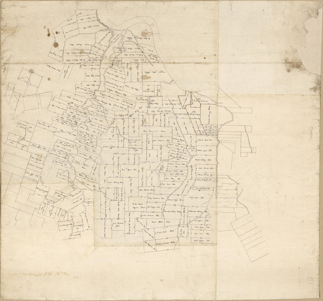 This old map of Map of Feliciana District, Spanish West Florida from 1805 was created by Vicente Sebastián Pintado in 1805