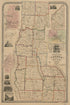 Map of Cayuga County, New York : from Actual Surveys 1853 by Relic Map Company