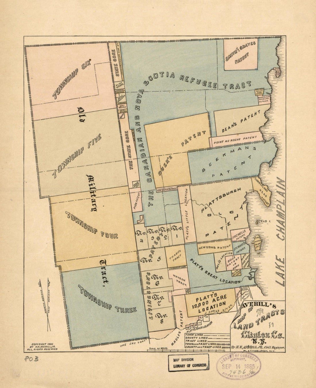 This old map of Averill&