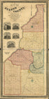 Map of Fulton County, Georgia in 1893 by Relic Map Company