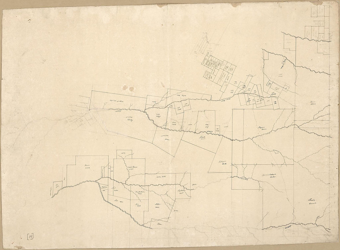 This old map of Map of Area of Spanish West Florida Bounded by the Comite River On the West and the Amite River On the East from 1805 was created by Vicente Sebastián Pintado in 1805