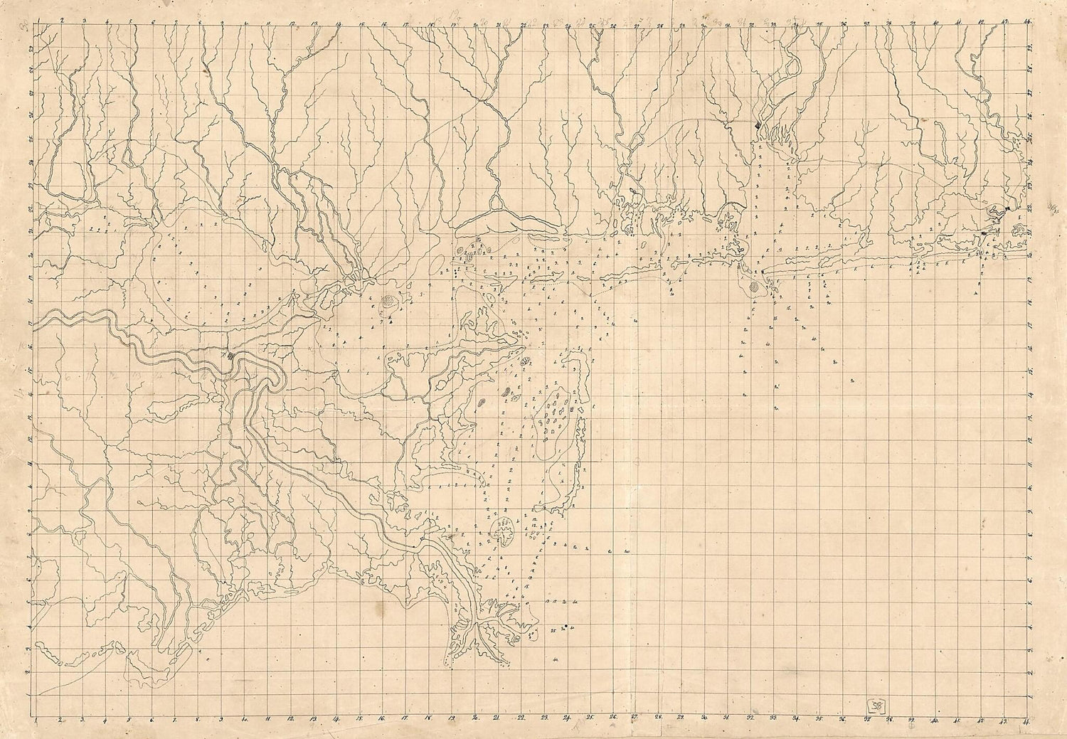 This old map of Map of an Area of Spanish West Florida from Lake Maurepas to Pensacola Bay from 1810 was created by Vicente Sebastián Pintado in 1810