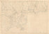 Map of an Area of Spanish West Florida from Lake Maurepas to Pensacola Bay 1810 by Relic Map Company