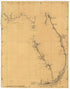 Map of the Florida Peninsula 1810 by Relic Map Company