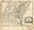 A Map of Virginia and Maryland (Map of Virginia and Maryland) 1767 by Relic Map Company