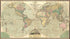 The World, On a Globular Projection, Exhibiting the Geographical Researches of Modern Travellers & Navigators in 1826 by Relic Map Company