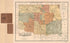 Map of the Indian Territory Showing Oklahoma Country 1889 by Relic Map Company
