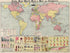 Daily Mail World Map of War and Commerce (World Map of War and Commerce) 1917 by Relic Map Company