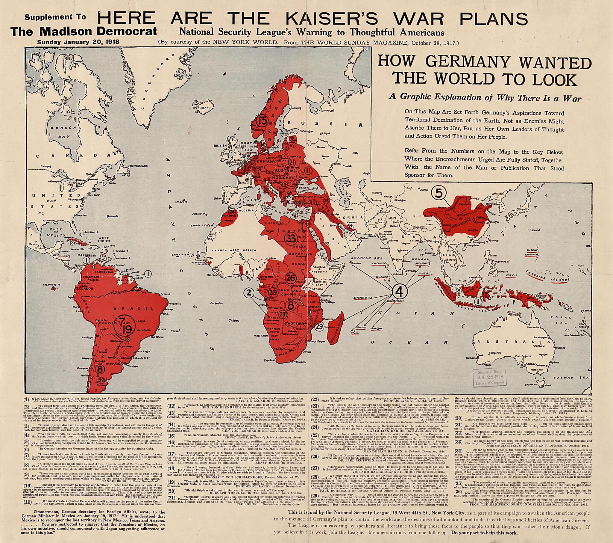 This old map of Here Are the Kaiser&