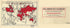 Red World : Map Showing Territory of the Earth Directly Affected by the Great War 1914 by Relic Map Company