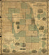 Map of Cook County, Illinois 1861 by Relic Map Company