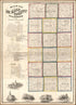 Map of De Kalb County, Illinois 1860 by Relic Map Company