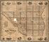 Map of Pike County, Illinois in 1860 by Relic Map Company
