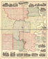 Map of White County, Illinois 1871 by Relic Map Company