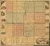 Map of Grant County, Indiana in 1861 by Relic Map Company