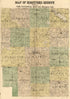 Map of Koscuisko County, Indiana in 1894 by Relic Map Company