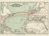 Atlantic Cables 1900 by Relic Map Company