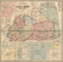 Topographical Map of the Counties of Kings and Queens, New York in 1859 by Relic Map Company