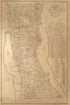 Topographical Map of Seneca County, New York 1850 by Relic Map Company