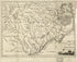 A New and Accurate Map of North Carolina In North America 1779 by Relic Map Company