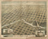 Sioux Falls, Minnehaha County, Dakota 1881 by Relic Map Company