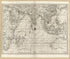 Tabula Indiae Orientalis Et Regnorum Adjacentium 1726 by Relic Map Company
