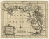 A New and Accurate Map of East and West Florida (Map of East and West Florida) 1765 by Relic Map Company