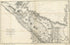 Map of Nicaragua : Showing Explorations and Surveys : Also the Location of the Proposed Line for an Interoceanic Ship Canal 1872 by Relic Map Company