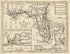 A Map of the New Governments of East & West Florida (Map of the New Governments of East and West Florida) 1763 by Relic Map Company