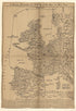 A German Illustration of freedom of the Seas In War Time : Western Europe and Western Mediterranean Sea 1915 by Relic Map Company