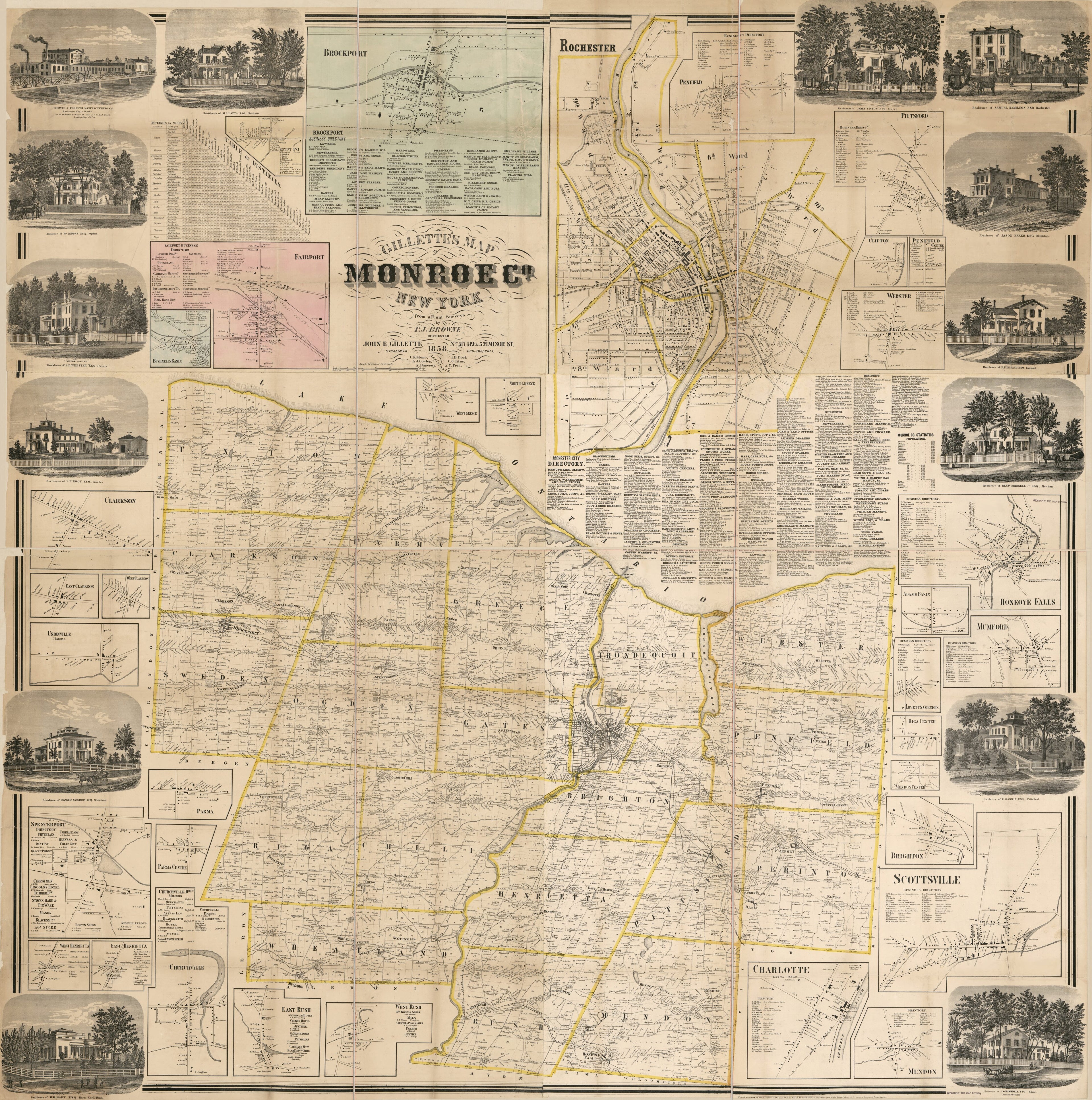 This old map of Gillette&