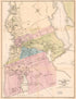 City of Fall River 1878 by Relic Map Company
