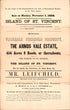 Island of St. Vincent, Particulars of Valuable Freehold Property : Called the Arnos Vale Estate, Containing 454 Acres 3 Roods, Or Thereabouts : Situate In the Parish of St. George, In the Island of St. Vincent : to Be Sold by Auction, In One Lot, by M... by Relic Map Company