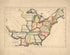 Map of the United States 1819 by Relic Map Company