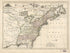 Carte Generale Des Treize Etats Unis De L&