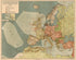 Boote : Nach Lage Und Zahl Dargestellt Auf Grund Amtlichen Materials Mit Seeschlachten, Sperrgebieten, Landfronten, Land-Gewinn Und -Verlust (Boote) 1918 by Relic Map Company