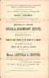 Saint Vincent, Particulars of a Valuable Sugar & Arrowroot Estate : Being the Northern Portion (recently Partitioned) of an Estate Called Kearton&