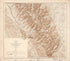 Administrative Map of Glacier National Park, Montana (Glacier National Park, Montana) 1915 by Relic Map Company