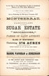 Montserrat, Particulars of a Valuable Sugar Estate : Known As Brodericks, Situate In the Parish of Saint Anthony, In the Island of Montserrat, Containing 376 Acres Or Thereabouts, Together With the Fixtures, Machinery and Live and Dead Stock Thereon :... by Relic Map Company