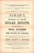 Jamaica, Particulars of a Valuable Sugar Estate : Known As Carlisle, Containing 900 Acres, Or Thereabouts, and a Piece of Land Belonging Thereto, Containing 163 Acres Or Thereabouts, In the Parish of Clarendon (Vere District) In the Island of Jamaica,... by Relic Map Company